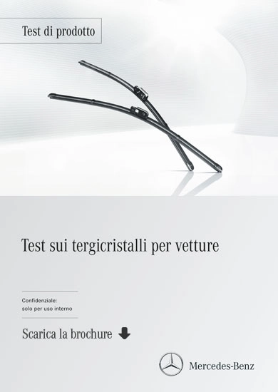 Offerta spazzole per tergicristallo: una novita' dalle nostre officine