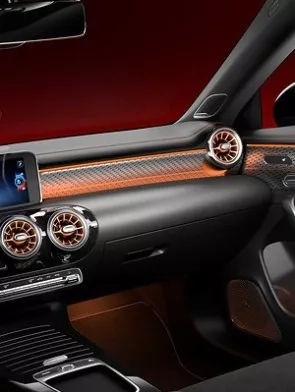 nuova mercedes cla amg restyling interni