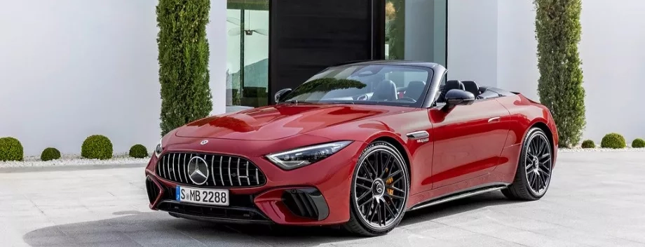 mercedes sl amg design esterno