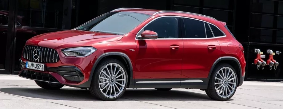 mercedes gla 35 amg design esterno