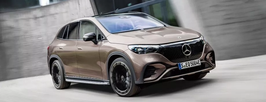nuova eqe amg suv 2023 frontale
