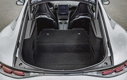 mercedes amg gt bagagliaio