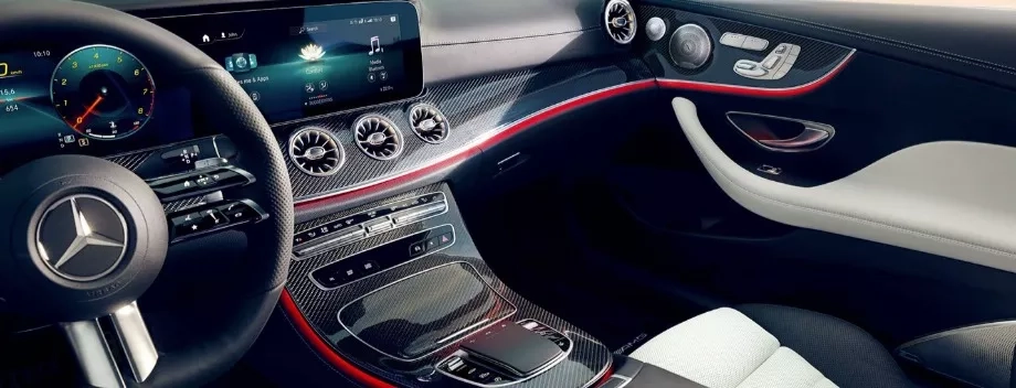 mercedes classe e coupe plancia