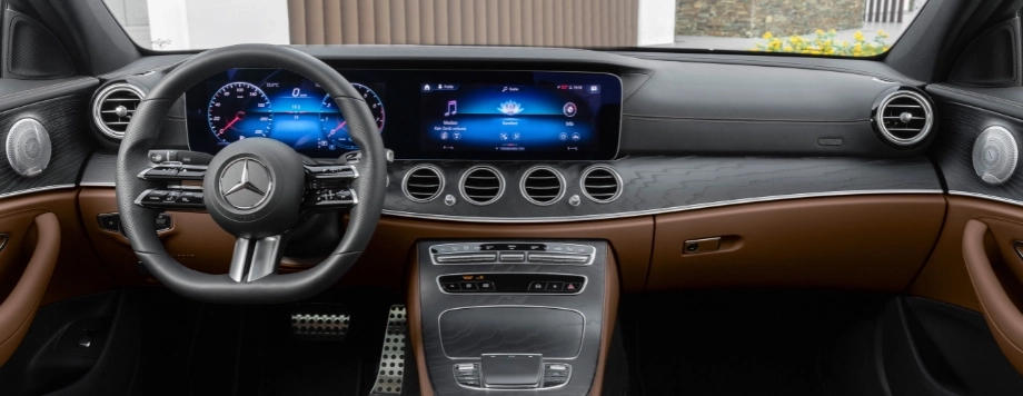 Mercedes Classe E volante capacitivo