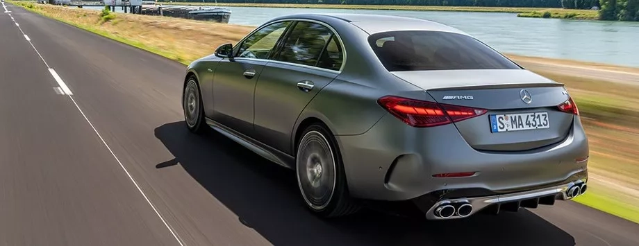 mercedes classe c amg design esterno posteriore