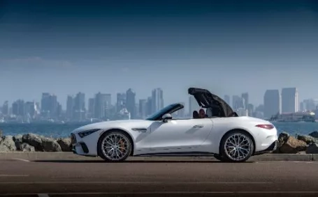 nuova mercedes sl amg tettuccio pieghevole