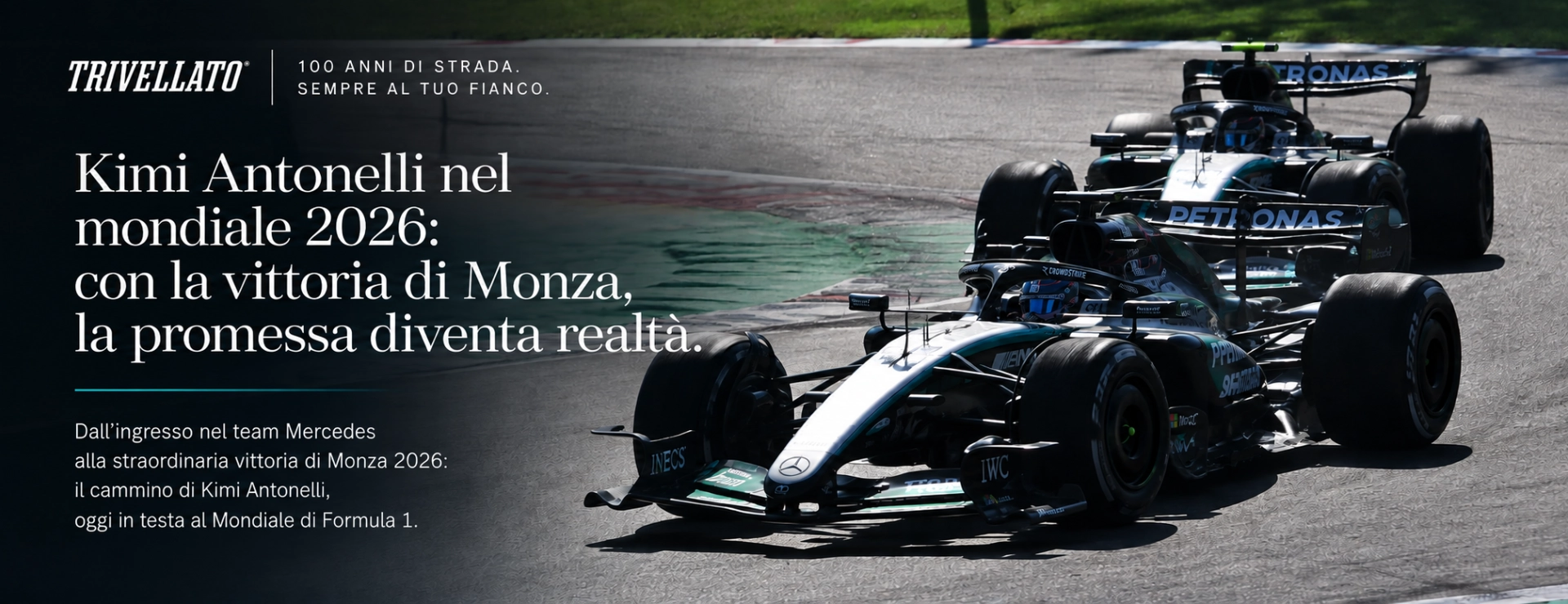 Kimi Antonelli leader mondiale F1 2026