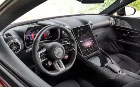 mercedes sl amg interni strumentazione