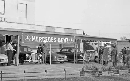concessionaria mercedes trivellato immagine storica