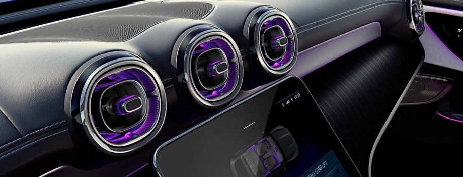 mercedes glc dettagli interni