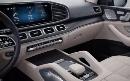 mercedes gls amg interni rivestimenti beige