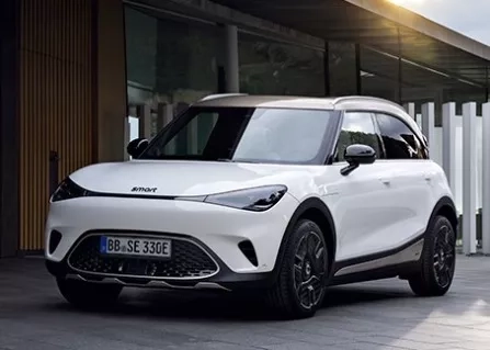 smart suv elettrico versione launch edition bianca
