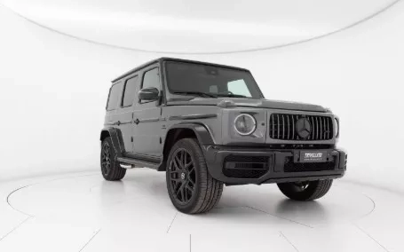 mercedes classe g amg grigia frontale