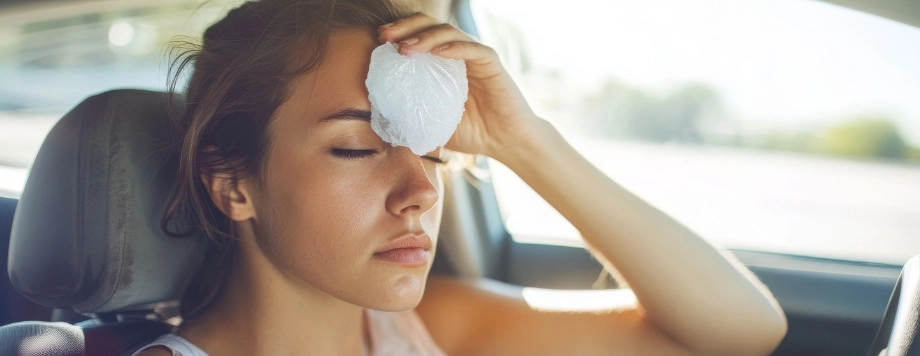 Caldo in auto rischi e consigli