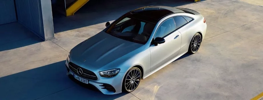 mercedes classe e coupe esterni frontale