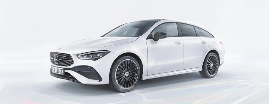 mercedes cla shooting brake design frontale