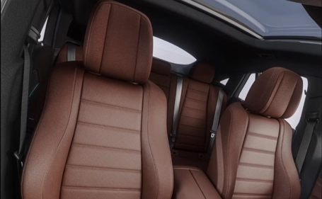 interni di Mercedes gle coupe