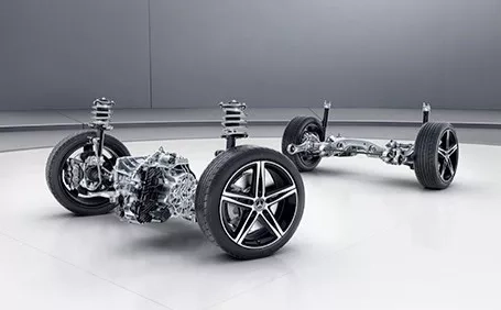 mercedes classe a sedan sospensioni