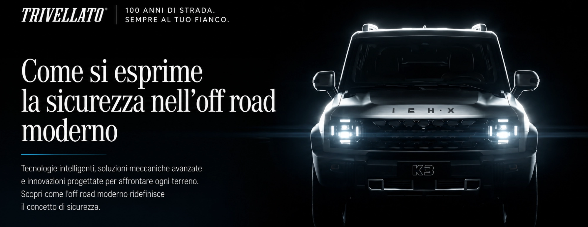 sicurezza off-road moderno