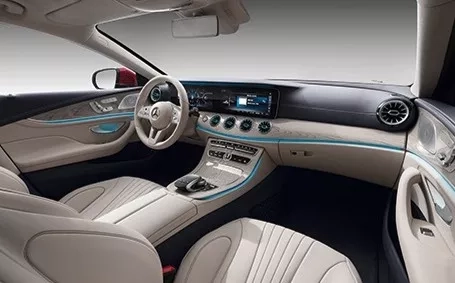 mercedes cls sedili anteriori beige