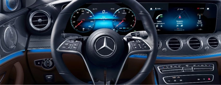 Mercedes volante touch