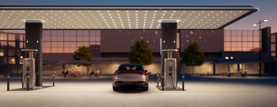 ricarica mercedes elettrica