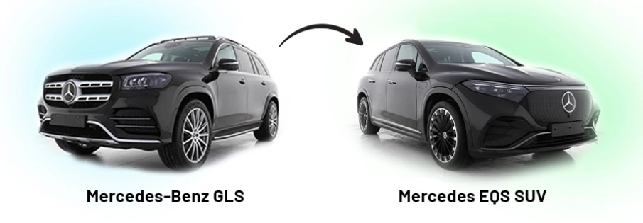 mercedes gls e mercedes eqs suv elettrica