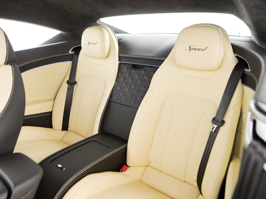 Bentley Continental GT Speed, sedili posteriori