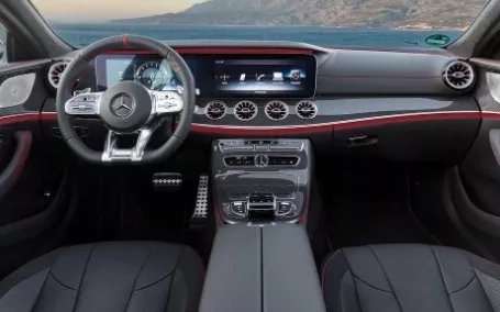 mercedes classe e coupe amg interni plancia