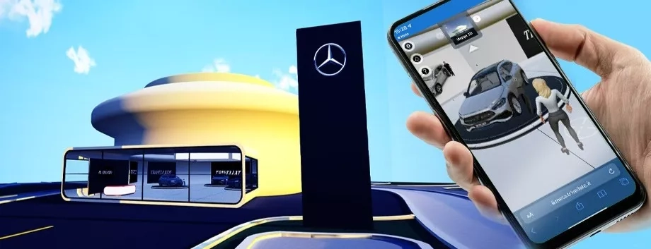 showroom virtuale trivellato nel metaverso