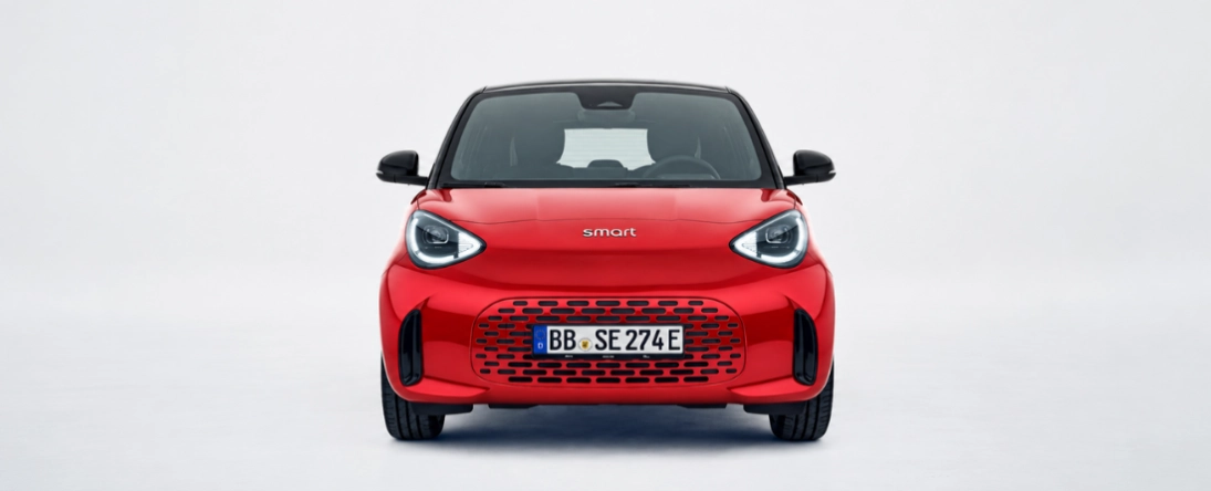 Nuova smart #2 frontale