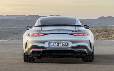 mercedes amg gt 2023 posteriore