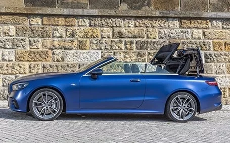 classe e amg cabrio esterno capote richiudibile