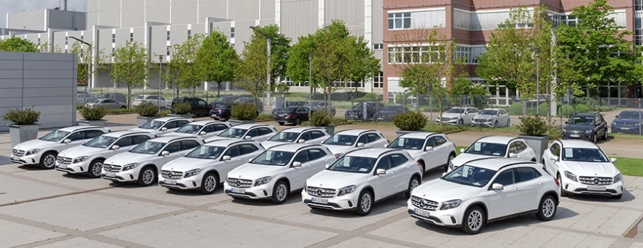 flotta aziendale mercedes