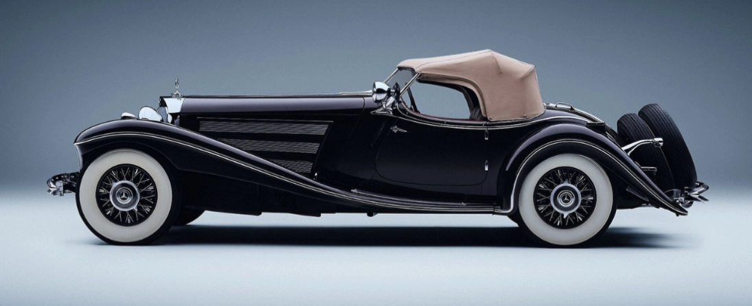 Mercedes 500K roadster Geiger