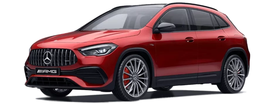 mercedes gla amg 35 rossa