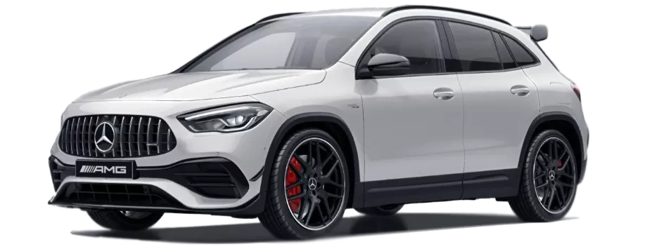 mercedes amg gla bianca