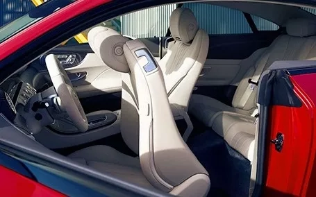 mercedes classe e coupe sedili