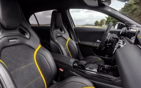 mercedes classe a amg 45 interni sedili