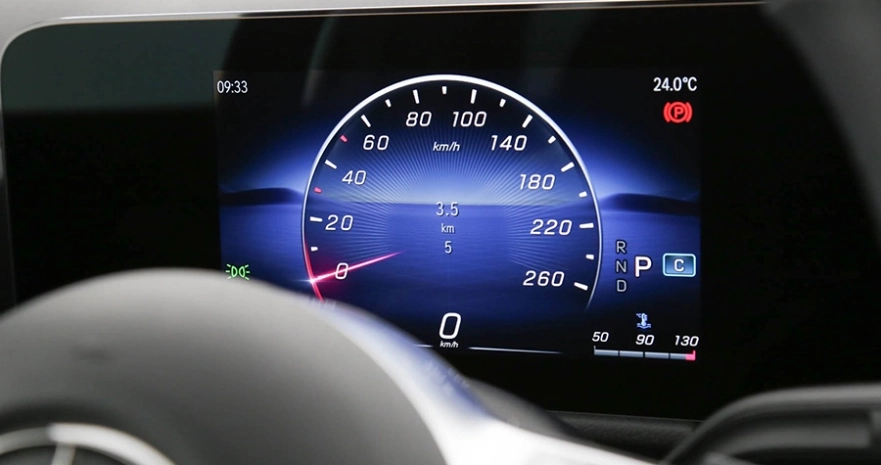 mercedes classe a offerta cruscotto