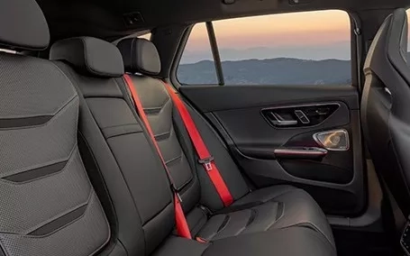 interni mercedes classe C station wagon amg sedili posteriori