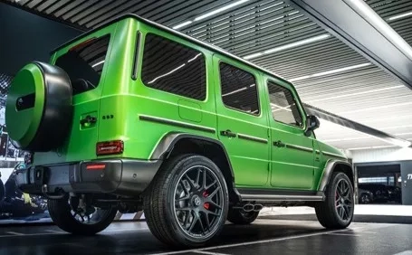 classe g amg magno heroes 2022 vista posteriore