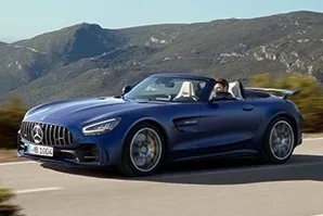 mercedes gt roadster vista frontale
