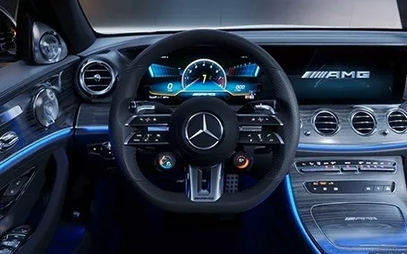 classe e amg interni volante