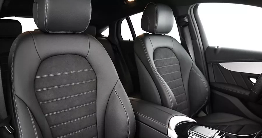 mercedes glc coupe offerta interni sedile anteriore