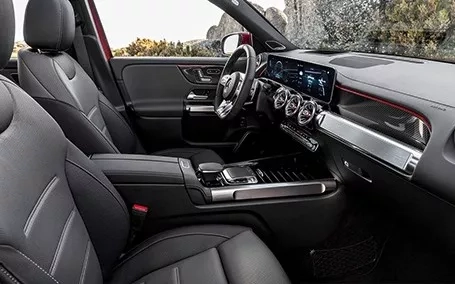 mercedes glb amg interni sedili anteriori