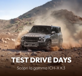 Test-Drive Days: scopri ICH-X K3